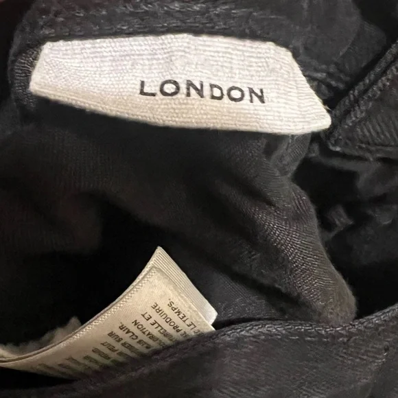 Slvrlake London Straight Leg Jeans Black‎ Sz 28 - Picture 11 of 14